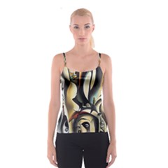 Model Of Picasso Spaghetti Strap Top by Sparkle
