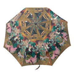 Moulin Rouge One Folding Umbrellas by witchwardrobe