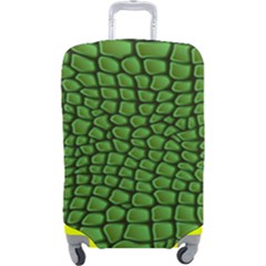 Seamless Pattern Crocodile Leather Luggage Cover (large) by Pakemis