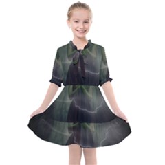 Beautiful Girl Kids  All Frills Chiffon Dress by Sparkle