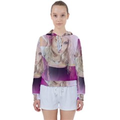 Beauty Women s Tie Up Sweat by Sparkle