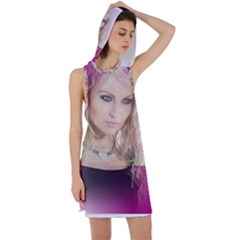 Beauty Racer Back Hoodie Dress by Sparkle