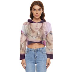 Beauty Women s Lightweight Cropped Hoodie