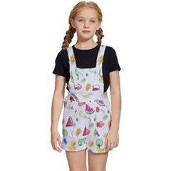 Fruit Summer Vitamin Watercolor Kids  Short Overalls by artworkshop