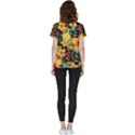 Fabulous colorful floral seamless Short Sleeve Pocket Shirt View2