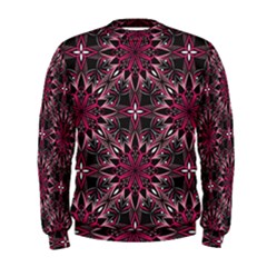 Seamless-pattern-with-flowers-oriental-style-mandala Men s Sweatshirt by Pakemis