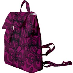 Aubergine Zendoodle Buckle Everyday Backpack by Mazipoodles