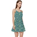 Kaleidoscope Hunter Green Short Frill Dress View3