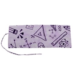 Science Research Curious Search Inspect Scientific Roll Up Canvas Pencil Holder (s) by Uceng