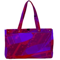 Background Pattern Purple Texture Design Wallpaper Canvas Work Bag