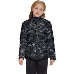 Xeno Frenzy Kids  Puffer Bubble Jacket Coat by MRNStudios