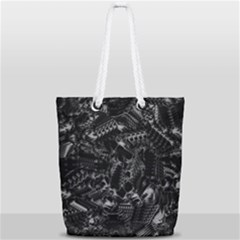 Xeno Frenzy Full Print Rope Handle Tote (small) by MRNStudios