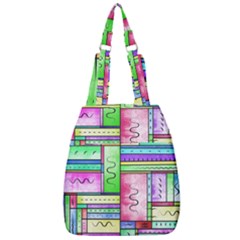 Colorful Stylish Design Center Zip Backpack by gasi