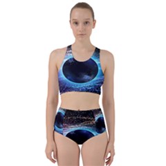 Digitalgalaxy Racer Back Bikini Set by Sparkle