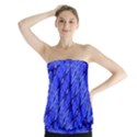 Abstract Tech Modern Pattern Strapless Top View1