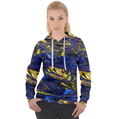 Space Futuristic Shiny Abstraction Flash Colorful Women s Overhead Hoodie