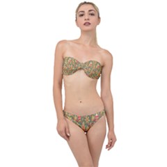 Pattern Seamless Classic Bandeau Bikini Set by artworkshop