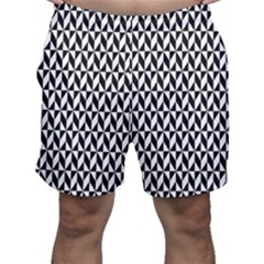 Seamless Abstract Geometric Pattern Background Men s Shorts