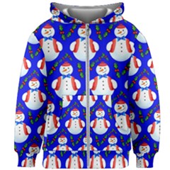 Seamless Repeat Repeating Pattern Kids  Zipper Hoodie Without Drawstring by artworkshop