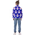 Seamless Repeat Repeating Pattern Kids  Half Zip Hoodie View2