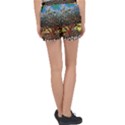 Colorful Verona Olive tree Velour Lounge Shorts View2