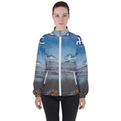 Napoli - Vesuvio Women s High Neck Windbreaker by ConteMonfrey