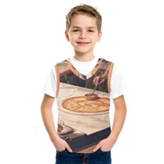 Let`s Make Pizza Kids  Basketball Tank Top by ConteMonfrey