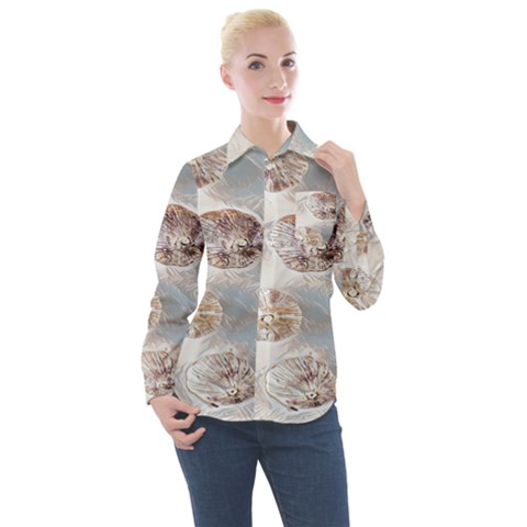 There`s Not Such A Thing As Too Much Garlic! Women s Long Sleeve Pocket Shirt by ConteMonfrey