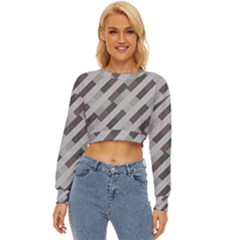 Pale Multicolored Stripes Pattern Lightweight Long Sleeve Sweatshirt