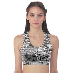 Old Civilization Sports Bra by ConteMonfrey