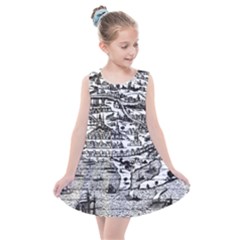 Old Civilization Kids  Summer Dress by ConteMonfrey