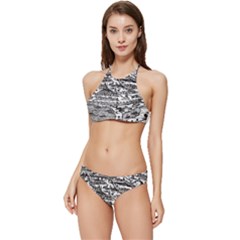 Old Civilization Banded Triangle Bikini Set by ConteMonfrey
