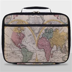 Mapa Mundi 1775 Full Print Lunch Bag by ConteMonfrey