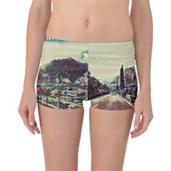 On The Way To Lake Garda, Italy  Boyleg Bikini Bottoms by ConteMonfrey