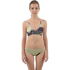 On The Way To Lake Garda, Italy  Wrap Around Bikini Set