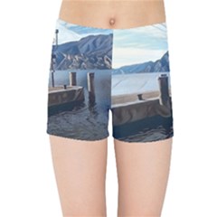 Pier On The End Of A Day Kids  Sports Shorts by ConteMonfrey