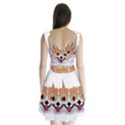 Cardigan Corgi face Split Back Mini Dress  View2