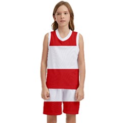 Austria Kids  Basketball Mesh Set