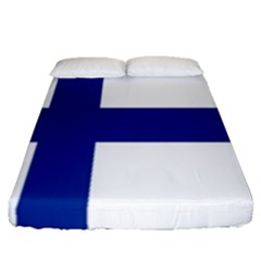 Finland Fitted Sheet (queen Size) by tony4urban