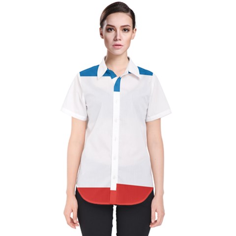 Crimea Flag Women s Short Sleeve Shirt by tony4urban