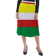 Lubuskie Flag Classic Velour Midi Skirt  by tony4urban