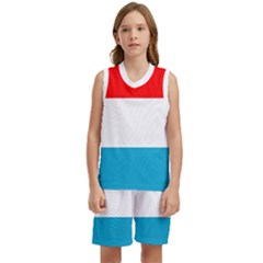 Luxembourg Kids  Basketball Mesh Set