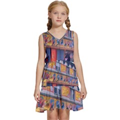 Coney1 Kids  Sleeveless Tiered Mini Dress by StarvingArtisan