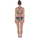 Peacock Cross Back Hipster Bikini Set View2