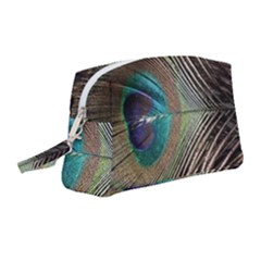 Peacock Wristlet Pouch Bag (medium)