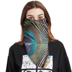 Peacock Face Covering Bandana (triangle)