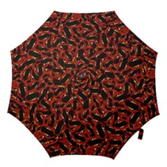 Ugly Open Mouth Graphic Motif Print Pattern Hook Handle Umbrellas (medium) by dflcprintsclothing