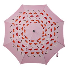 Lolly Candy  Valentine Day Hook Handle Umbrellas (small) by artworkshop