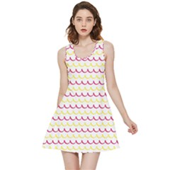 Pattern Waves Inside Out Reversible Sleeveless Dress by artworkshop