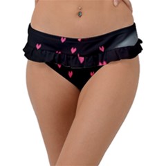 Love Valentine s Day Frill Bikini Bottom